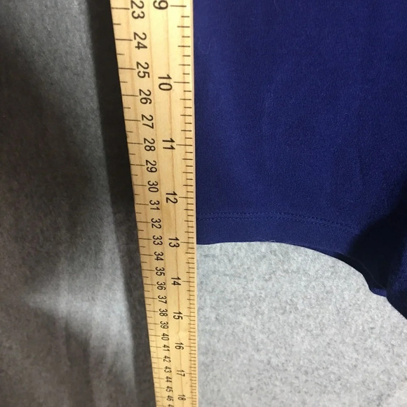 Womens L.L. Bean Shirt Closet Staple Basic Blue Capsule Wardrobe Cotton Casual - Picture 4 of 4